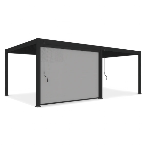 Roleta opuszczana do pergoli ELEGANCE/DELUXE/FUSION 3.6 m Anthracite – Gutroof — zdjęcie wariantu 6 Roleta opuszczana do pergoli ELEGANCE/DELUXE/FUSION 3.6 m Anthracite – Gutroof — zdjęcie wariantu 6