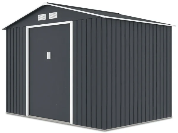 Domek narzędziowy HUDSON 277x191cm Cold Grey – Hardmaister — zdjęcie wariantu 6 Domek narzędziowy HUDSON 277x191cm Cold Grey – Hardmaister — zdjęcie wariantu 6