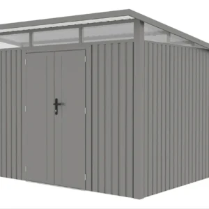 Domek narzędziowy PORTLAND 289 x 253cm Grey Aluminium – Hardmaister — zdjęcie wariantu 6 Domek narzędziowy PORTLAND 289 x 253cm Grey Aluminium – Hardmaister — zdjęcie wariantu 6