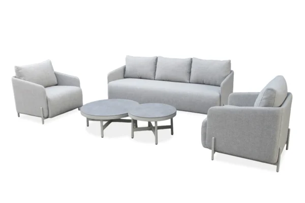Zestaw ogrodowy AURA CAFFE Melange Grey – Furrore — zdjęcie wariantu 6 Zestaw ogrodowy AURA CAFFE Melange Grey – Furrore — zdjęcie wariantu 6