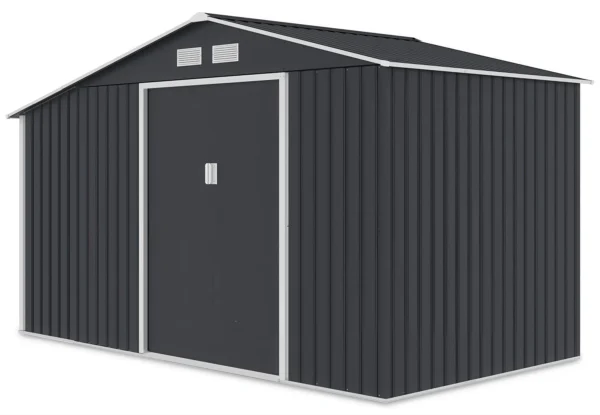 Domek narzędziowy drewutnia MADISON 342x191cm Cold Grey – HARDMAISTER — zdjęcie wariantu 7 Domek narzędziowy drewutnia MADISON 342x191cm Cold Grey – HARDMAISTER — zdjęcie wariantu 7