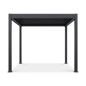 Pergola tarasowa automatyczna z oświetleniem LED ELEGANCE AUTOMATIC 3x3 Anthracite – Gutroof — zdjęcie wariantu 7 Pergola tarasowa automatyczna z oświetleniem LED ELEGANCE AUTOMATIC 3x3 Anthracite – Gutroof — zdjęcie wariantu 7