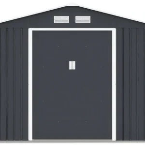 Domek narzędziowy HUDSON 277x191cm Cold Grey – Hardmaister — zdjęcie wariantu 7 Domek narzędziowy HUDSON 277x191cm Cold Grey – Hardmaister — zdjęcie wariantu 7