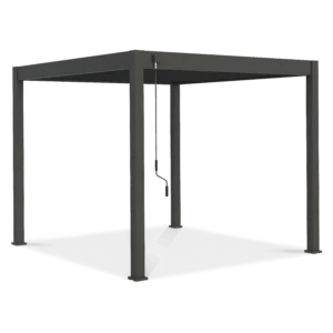 Pergola tarasowa ELEGANCE 3x3 Anthracite – Gutroof — zdjęcie wariantu 8 Pergola tarasowa ELEGANCE 3x3 Anthracite – Gutroof — zdjęcie wariantu 8