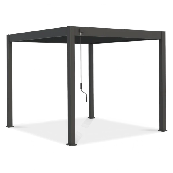Pergola tarasowa ELEGANCE 3x3 Anthracite – Gutroof — zdjęcie wariantu 8 Pergola tarasowa ELEGANCE 3x3 Anthracite – Gutroof — zdjęcie wariantu 8