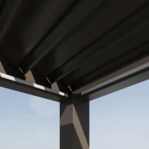 Pergola tarasowa automatyczna z oświetleniem LED ELEGANCE AUTOMATIC 3x3 Anthracite – Gutroof — zdjęcie wariantu 8 Pergola tarasowa automatyczna z oświetleniem LED ELEGANCE AUTOMATIC 3x3 Anthracite – Gutroof — zdjęcie wariantu 8