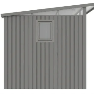 Domek narzędziowy PORTLAND 289 x 253cm Grey Aluminium – Hardmaister — zdjęcie wariantu 8 Domek narzędziowy PORTLAND 289 x 253cm Grey Aluminium – Hardmaister — zdjęcie wariantu 8