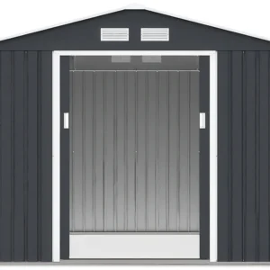 Domek narzędziowy HUDSON 277x191cm Cold Grey – Hardmaister — zdjęcie wariantu 8 Domek narzędziowy HUDSON 277x191cm Cold Grey – Hardmaister — zdjęcie wariantu 8