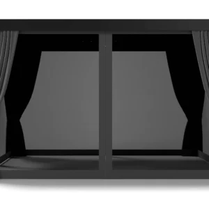 Komplet 4 zasłon bocznnych z siatką moskitierą do pergoli PRIMARY 3x4 Anthracite – GUTROOF — zdjęcie wariantu 8 Komplet 4 zasłon bocznnych z siatką moskitierą do pergoli PRIMARY 3x4 Anthracite – GUTROOF — zdjęcie wariantu 8