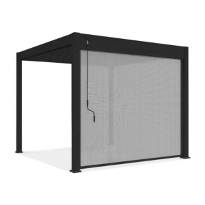 Roleta opuszczana do pergoli ELEGANCE/DELUXE/FUSION 3 m Anthracite – Gutroof — zdjęcie wariantu 8 Roleta opuszczana do pergoli ELEGANCE/DELUXE/FUSION 3 m Anthracite – Gutroof — zdjęcie wariantu 8