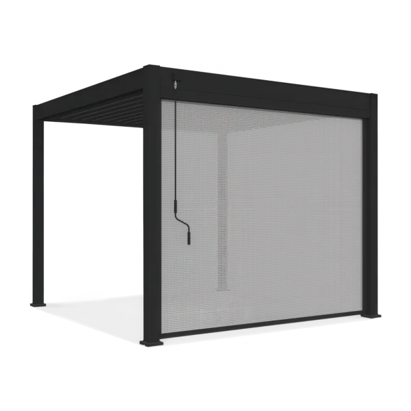Roleta opuszczana do pergoli ELEGANCE/DELUXE/FUSION 3 m Anthracite – Gutroof — zdjęcie wariantu 8 Roleta opuszczana do pergoli ELEGANCE/DELUXE/FUSION 3 m Anthracite – Gutroof — zdjęcie wariantu 8