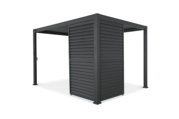 Regulowany panel żaluzjowy do pergoli PREMIUM 3m, anthracite – GUTROOF — zdjęcie wariantu 9