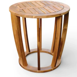 Drewniany stolik kawowy z zestawu NUVIA CAFFE ACACIA WOOD - BJORKKA