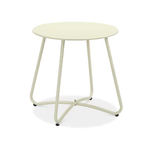 Stolik ogrodowy Art Light Beige na białym tle