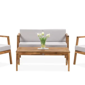 Zestaw mebli do ogrodu MALMO CAFFE Acacia Wood Focus Garden