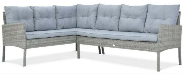 Modułowa sofa narożna CORTINA z miękkimi poduszkami Modułowa sofa narożna CORTINA z miękkimi poduszkami