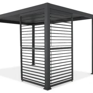 Regulowany panel żaluzjowy do pergoli PREMIUM 3m, anthracite – GUTROOF — zdjęcie wariantu 10
