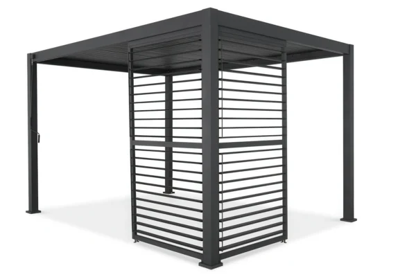 Regulowany panel żaluzjowy do pergoli PREMIUM 3m, anthracite – GUTROOF — zdjęcie wariantu 10