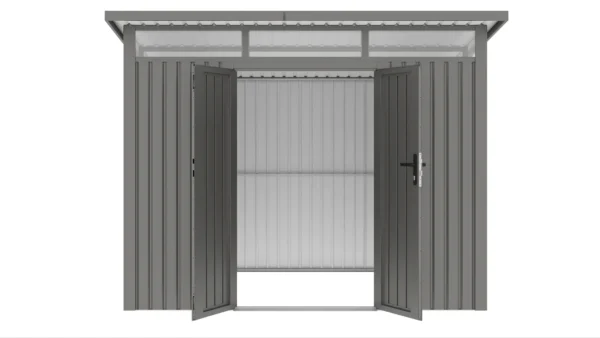 Domek narzędziowy PORTLAND 289 x 253cm Grey Aluminium – Hardmaister — zdjęcie wariantu 10 Domek narzędziowy PORTLAND 289 x 253cm Grey Aluminium – Hardmaister — zdjęcie wariantu 10