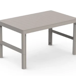 Regulowany stół ogrodowy Keter SCANDI MAX w kolorze pebble grey na białym tle Regulowany stół ogrodowy Keter SCANDI MAX w kolorze pebble grey na białym tle