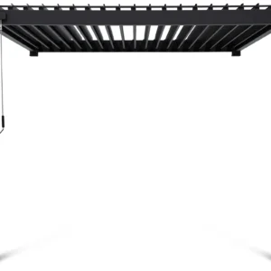 Pergola ścienna ogrodowa na taras 3x3 Premium Wall Anthracite – Gutroof — zdjęcie wariantu 11 Pergola ścienna ogrodowa na taras 3x3 Premium Wall Anthracite – Gutroof — zdjęcie wariantu 11