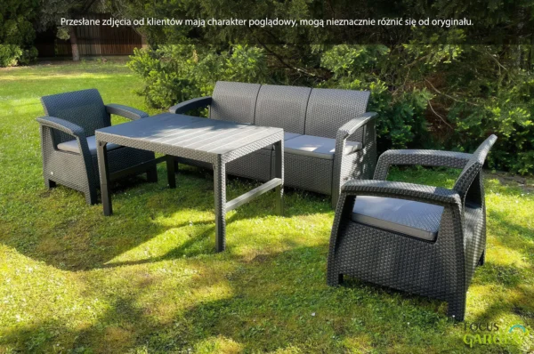 Zestaw ogrodowy CORFU MAX 3 Brown