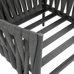 Narożnik ogrodowy aluminiowy MONZA Caffe + fotel Grey – FURRORE — zdjęcie wariantu 12 Narożnik ogrodowy aluminiowy MONZA Caffe + fotel Grey – FURRORE — zdjęcie wariantu 12