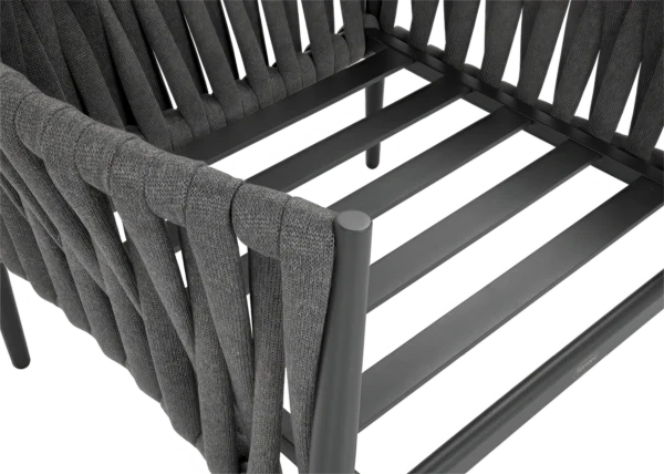 Narożnik ogrodowy aluminiowy MONZA Caffe + fotel Grey – FURRORE — zdjęcie wariantu 12 Narożnik ogrodowy aluminiowy MONZA Caffe + fotel Grey – FURRORE — zdjęcie wariantu 12