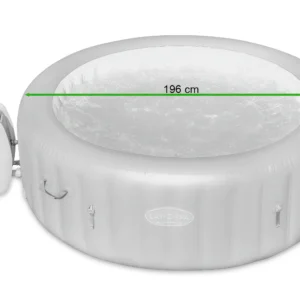 Jacuzzi ogrodowe PALM SPRINGS Airjet, nadmuchiwane – Bestway 60017 — wymiary produktu Jacuzzi ogrodowe PALM SPRINGS Airjet, nadmuchiwane – Bestway 60017 — wymiary produktu