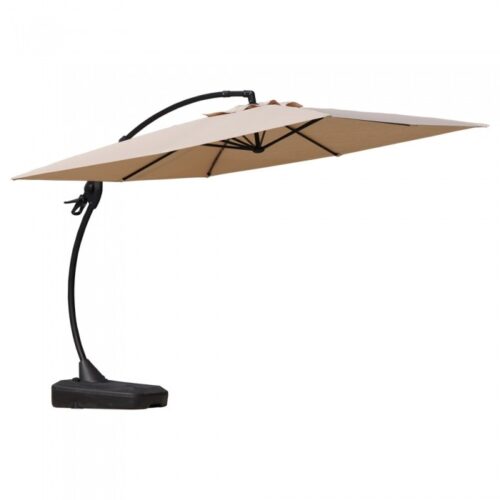 Parasol ogrodowy Solano 3 × 4 m – beżowy – widok produktu