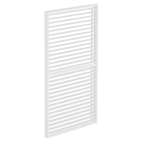 Panel żaluzjowy Luxe 90 × 238 cm – biały – widok produktu