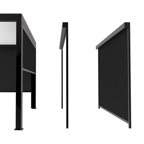 Roleta boczna Luxe 270 × 218 cm – elektryczna – szczegóły wykonania Roleta boczna Luxe 270 × 218 cm – elektryczna – szczegóły wykonania