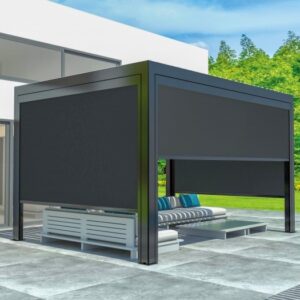 Roleta boczna Luxe 270 × 218 cm – elektryczna – aranżacja